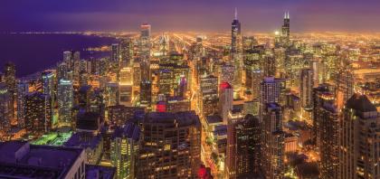 芝加哥夜晚璀璨的灯火.jpg